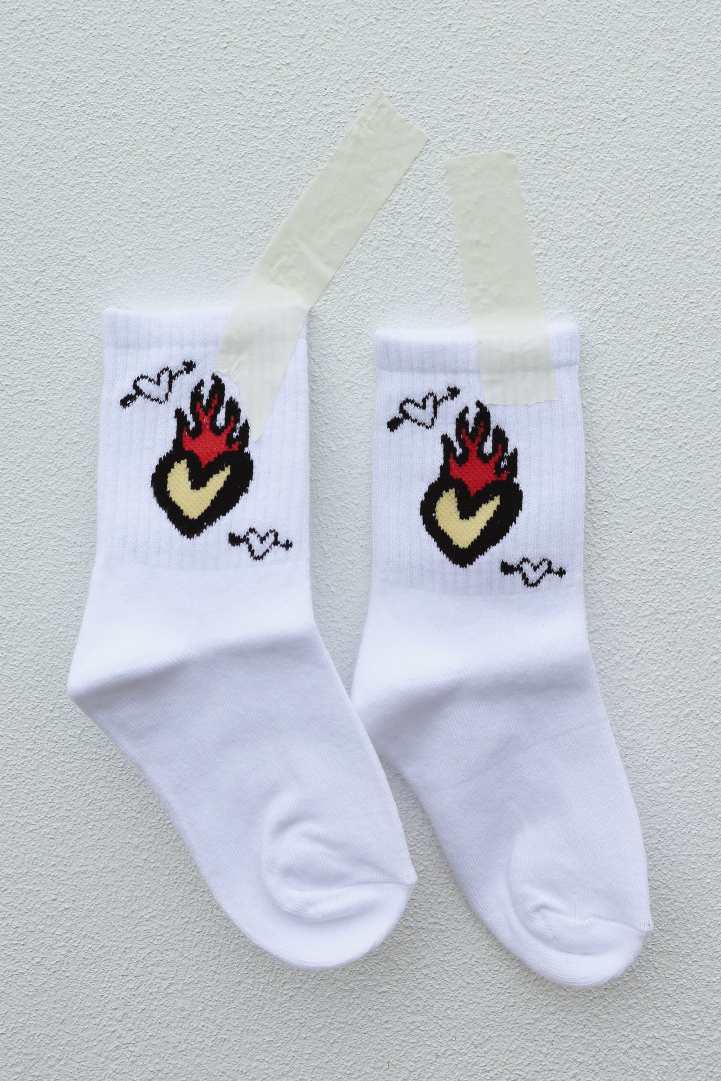 Love Flame Sock
