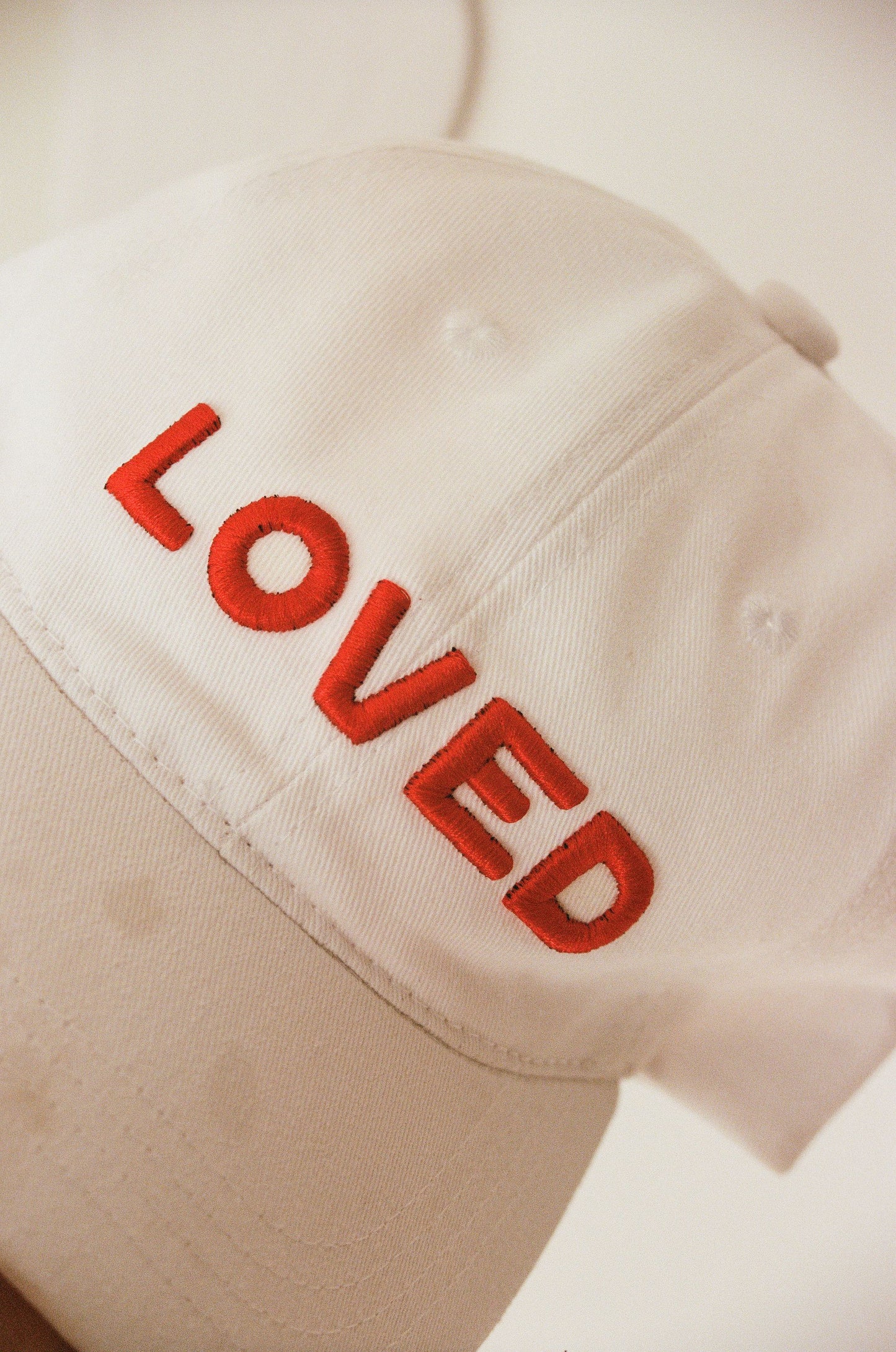 Loved Hat- White