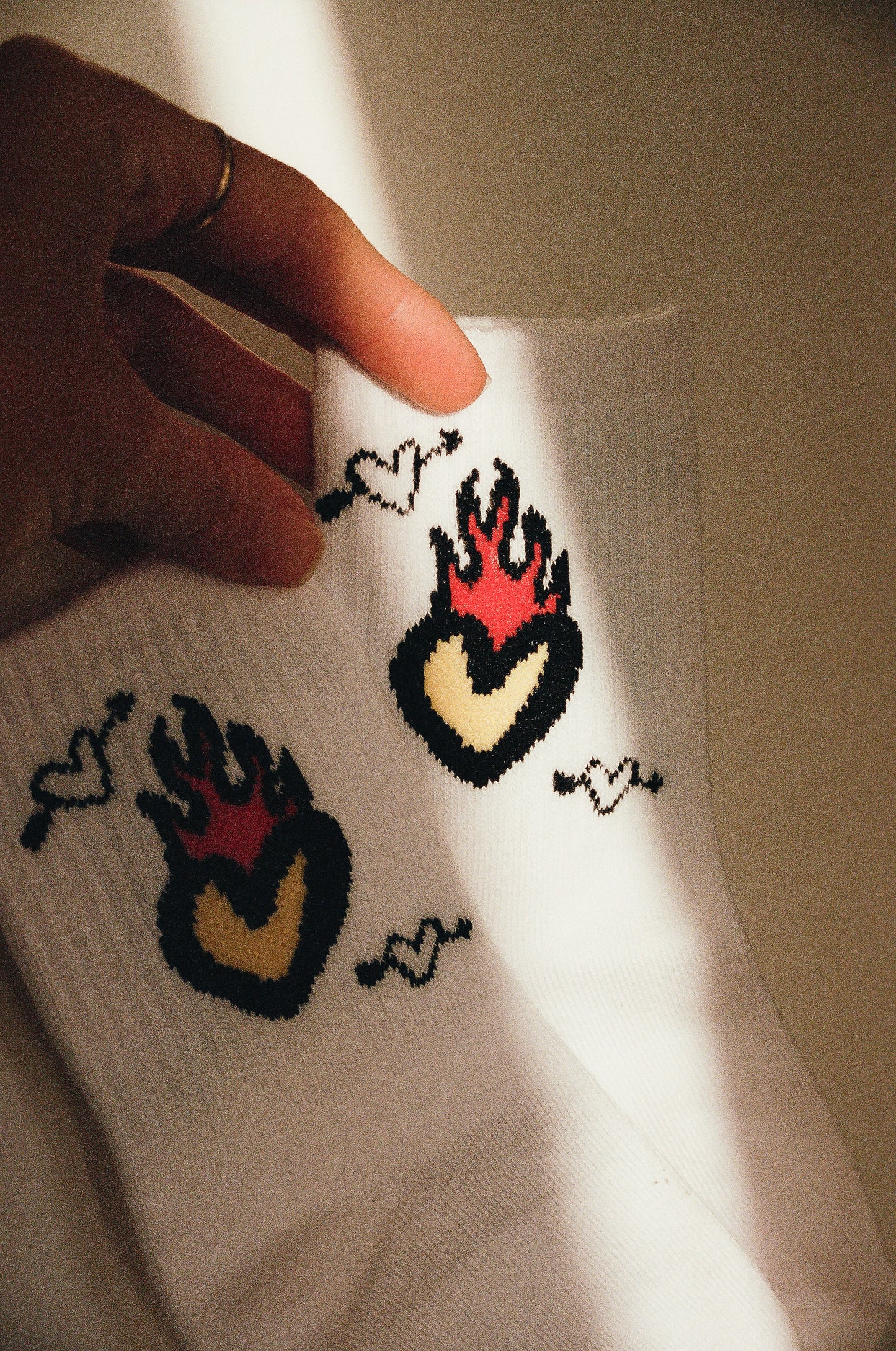 Burning Love Sock