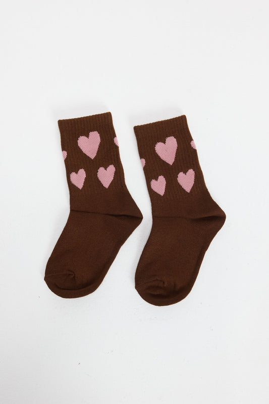 Heart Burst Sock — Jnr